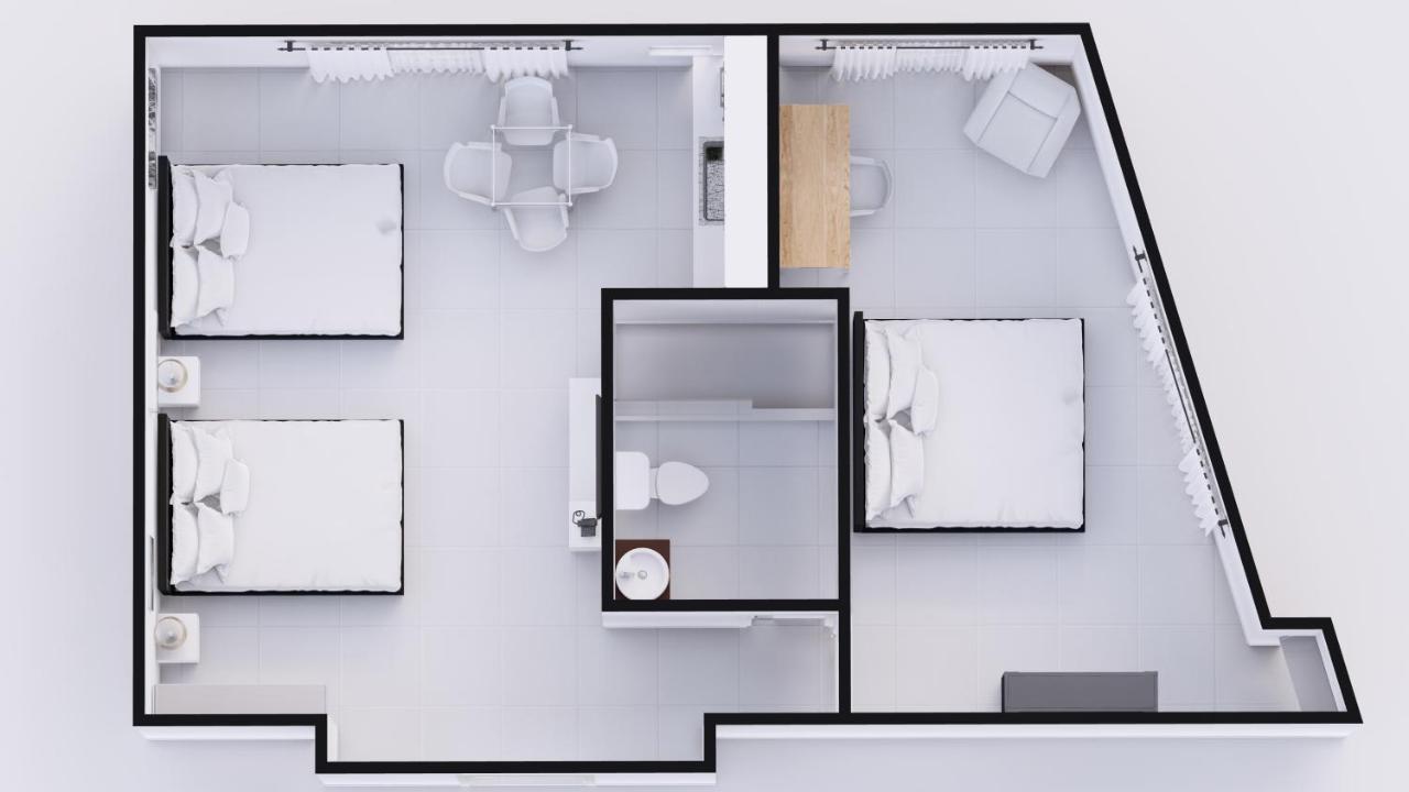 Premium Family One-Bedroom Suite with Kitchen