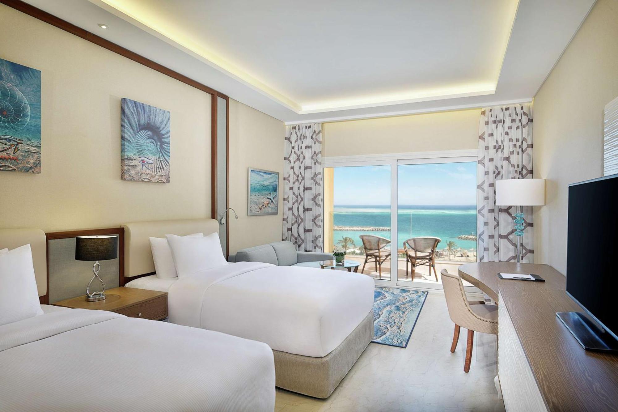 Chambre Lits Jumeaux Supérieure avec Balcon - Vue sur Mer
