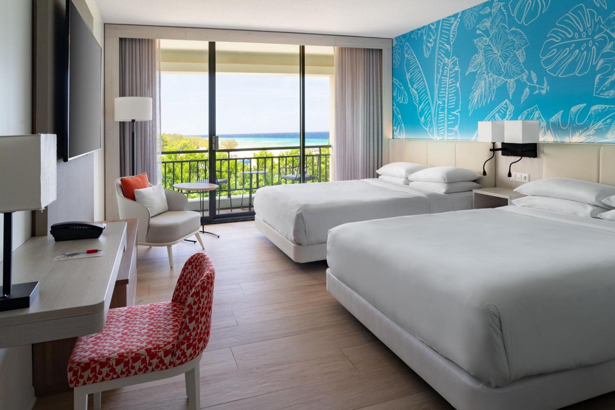 Limited view Queen bed