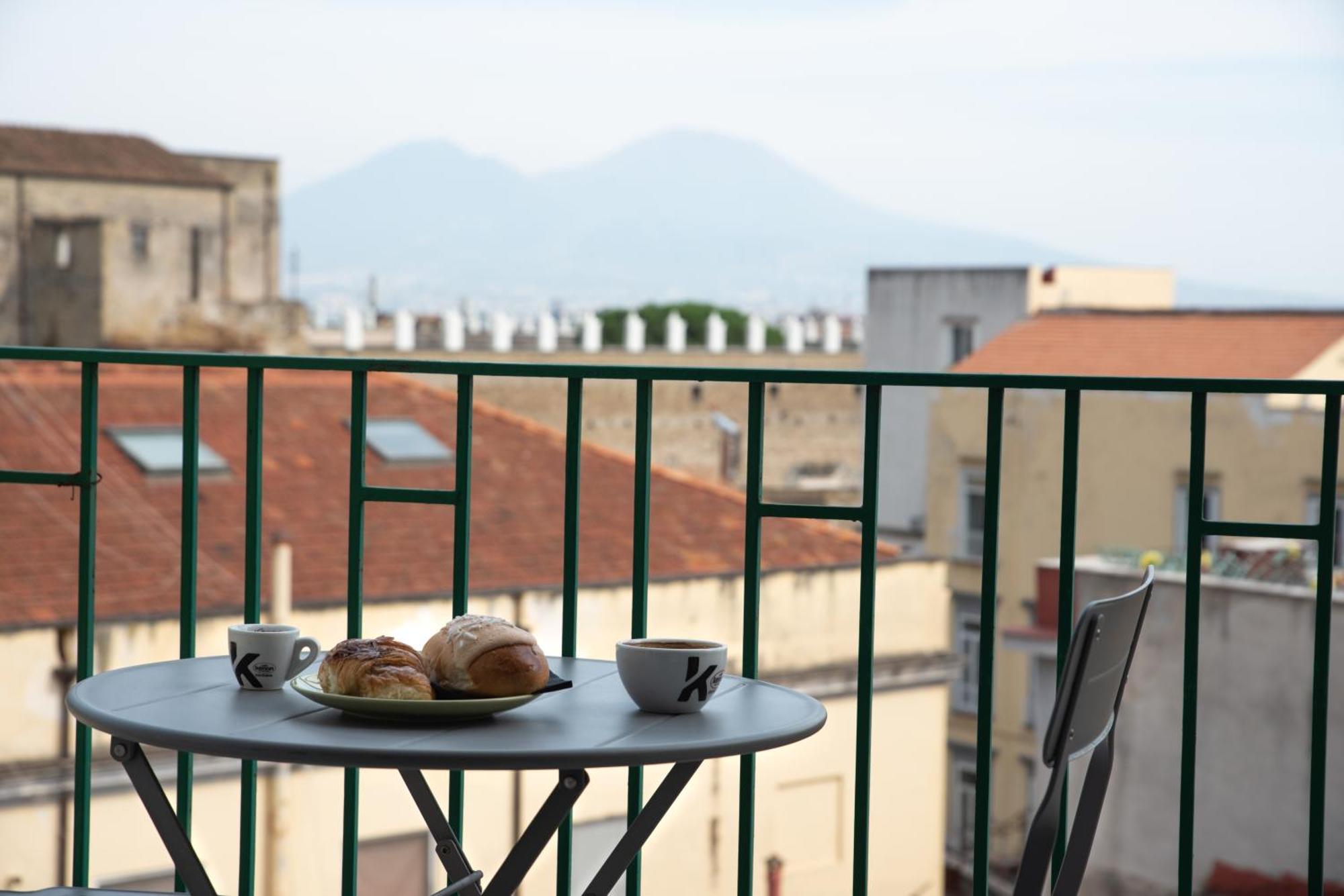 Double Room Private Bathroom Balcony Vesuvio View