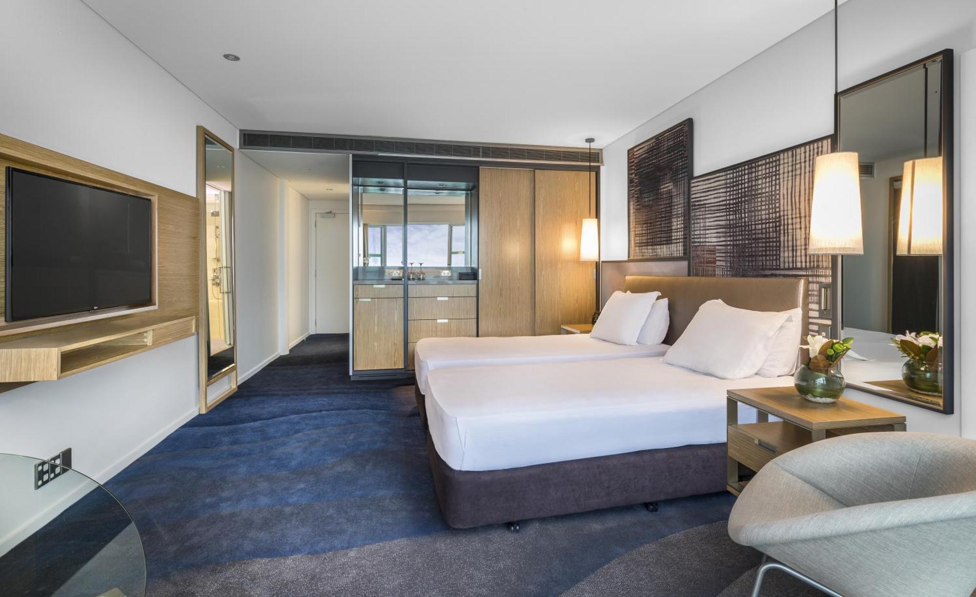Chambre Lits Jumeaux Deluxe - Vue sur Port