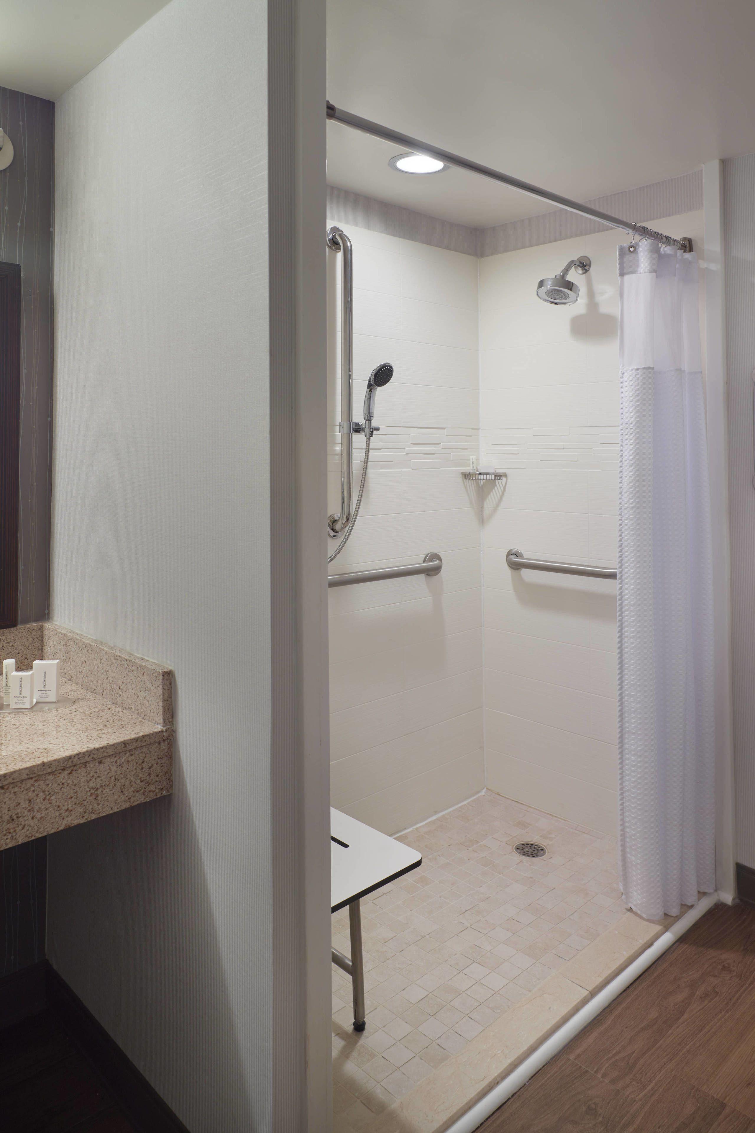 One-Bedroom King Suite with Roll-In Shower, Transfer Shower and Sofa Bed - Mobility Access
