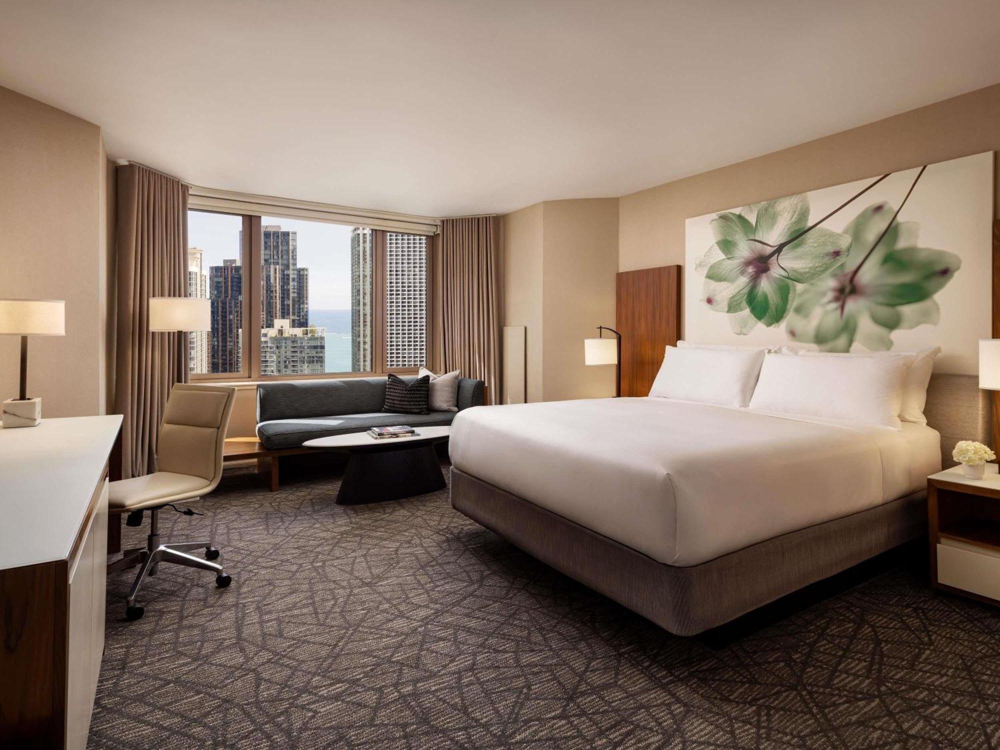 Deluxe Cityscape mit 1 Kingsize-Bett