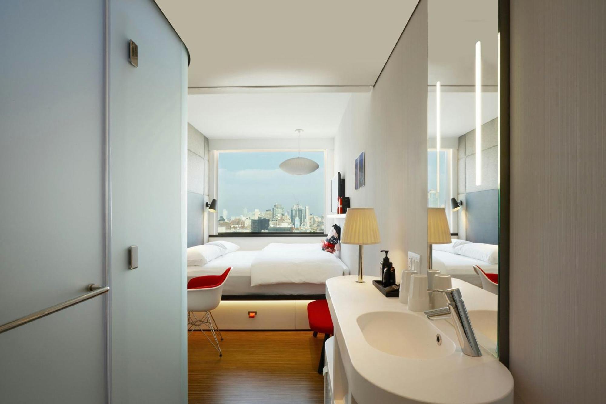 Kamer met kingsize bed met premium uitzicht
