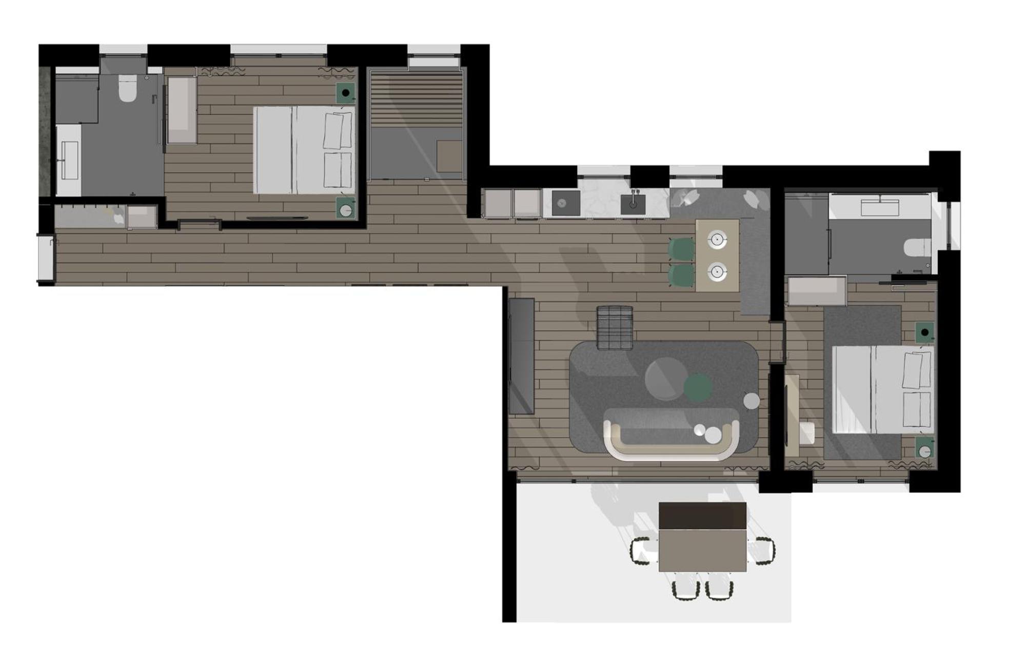 Apartment Sauna