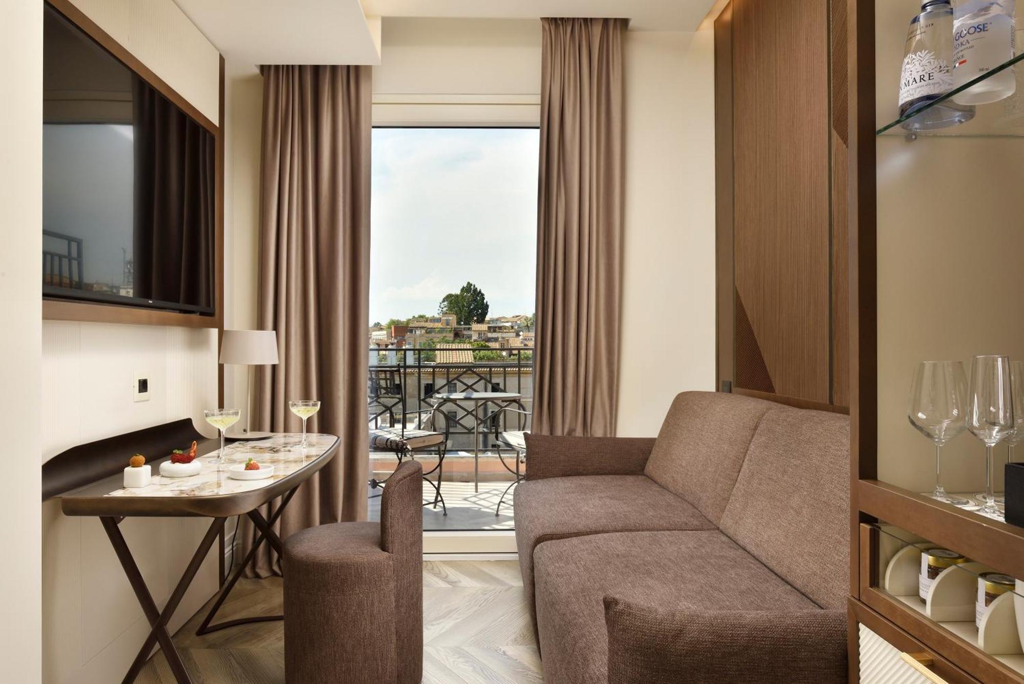 Suite con 1 Camera da Letto, Vasca Idromassaggio, Balcone e Vista Panoramica