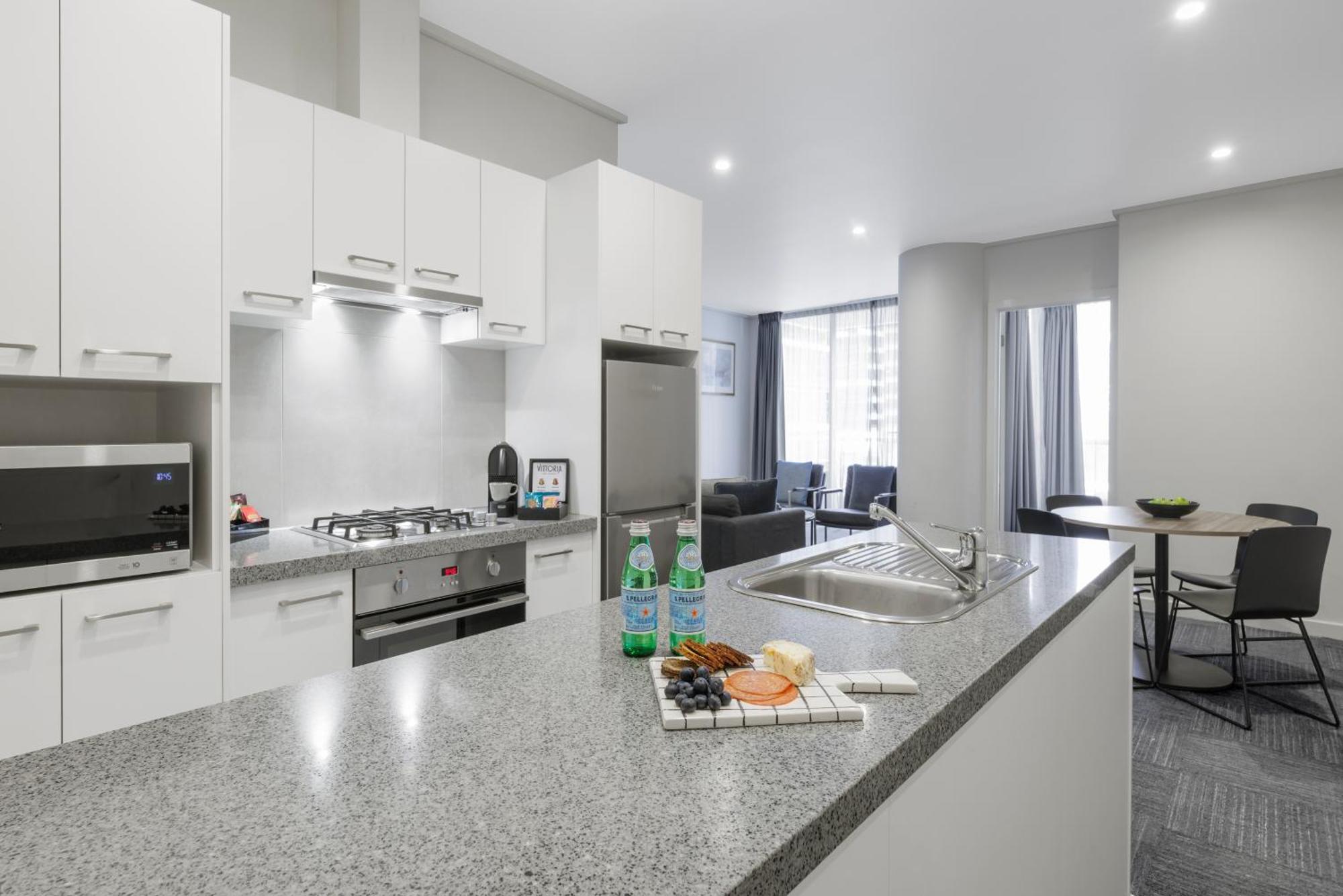 Apartment mit 2 Schlafzimmern und 2 Badezimmern.