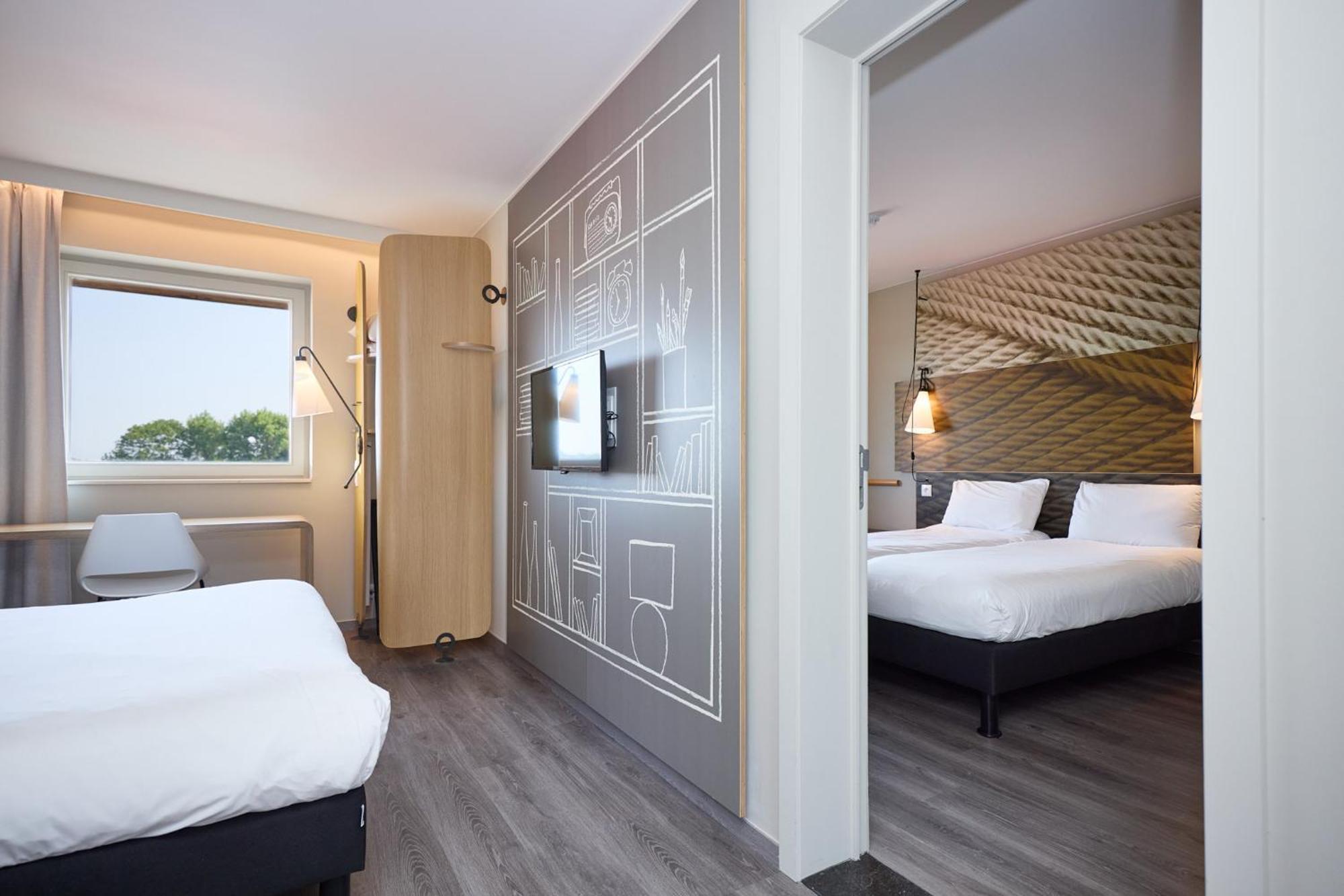 Standard Room One Double Bed Two Single Beds