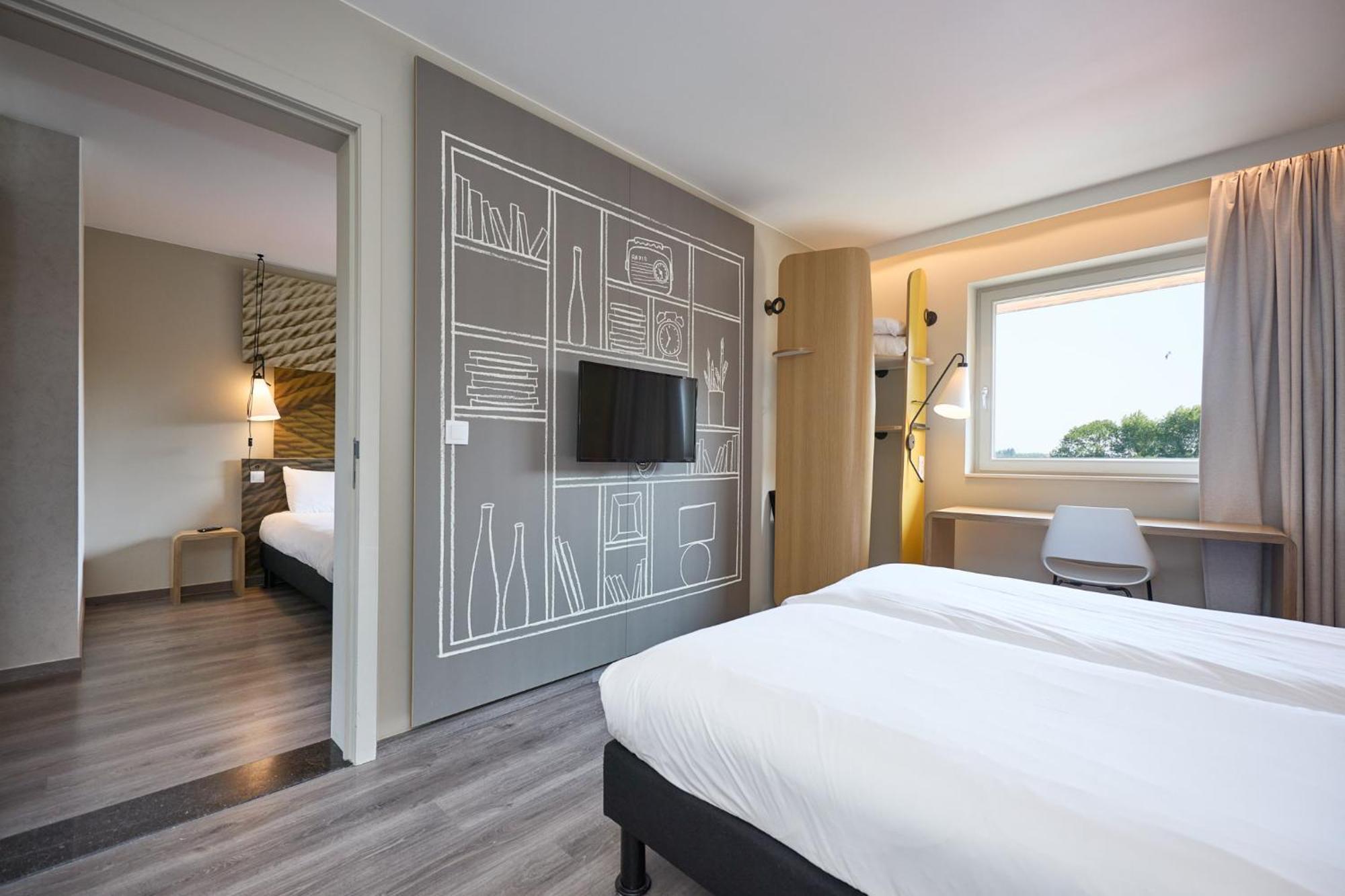 Standard Room One Double Bed Two Single Beds