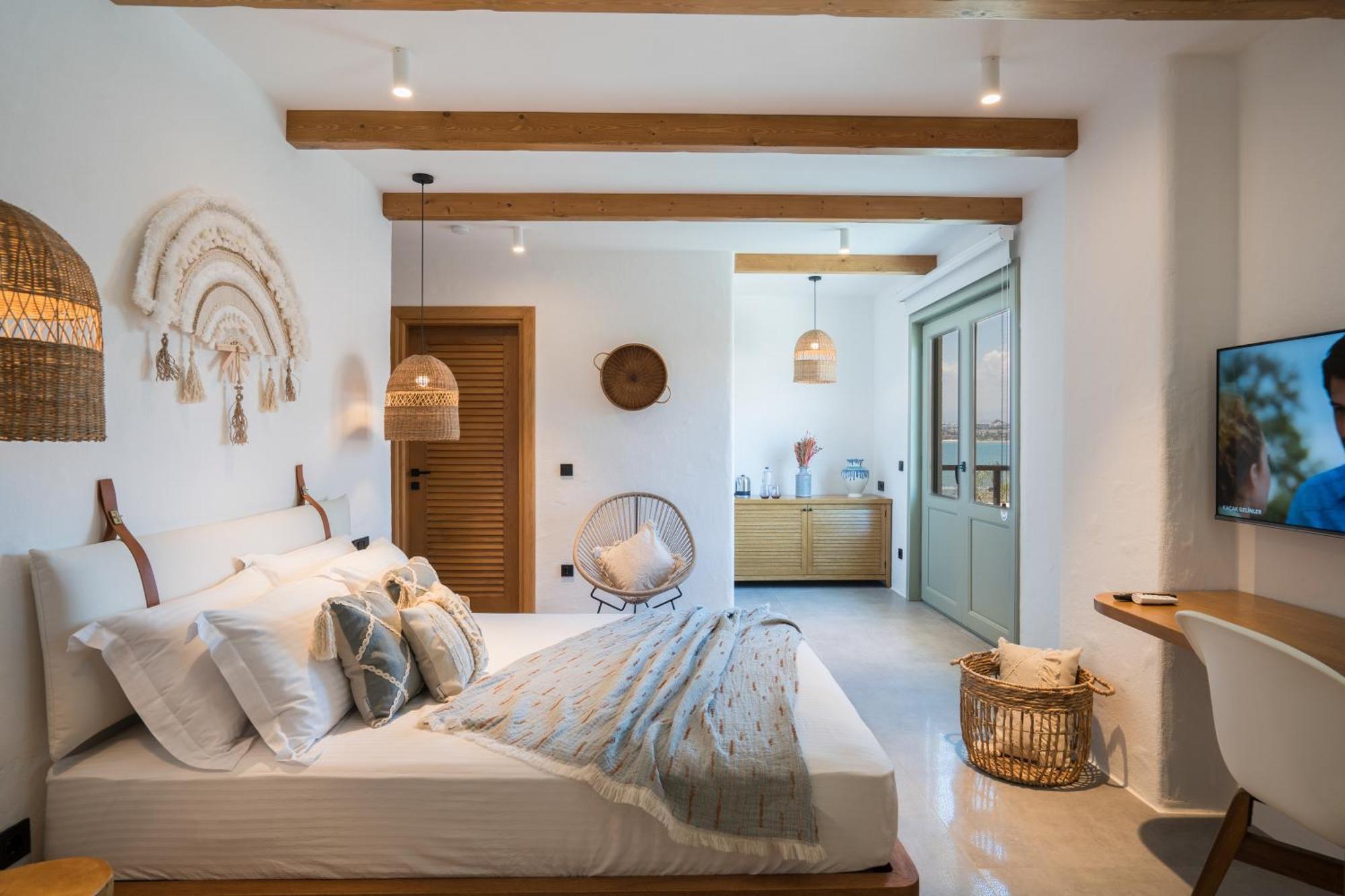 Deluxe Doppelzimmer mit seitlichem Meerblick