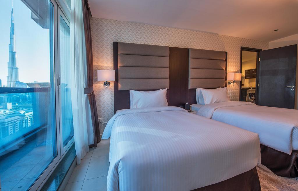 Suite de 3 dormitorios con vistas al Burj Khalifa