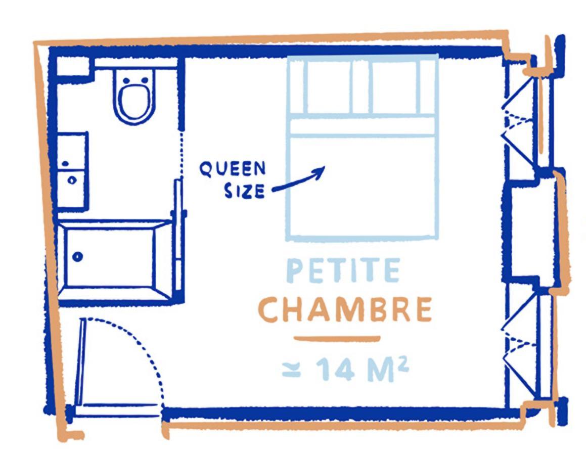 Kamer met Queensize Bed