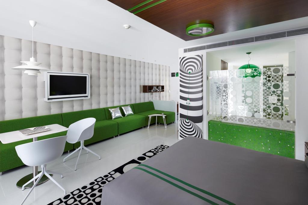 Studio with Balcony